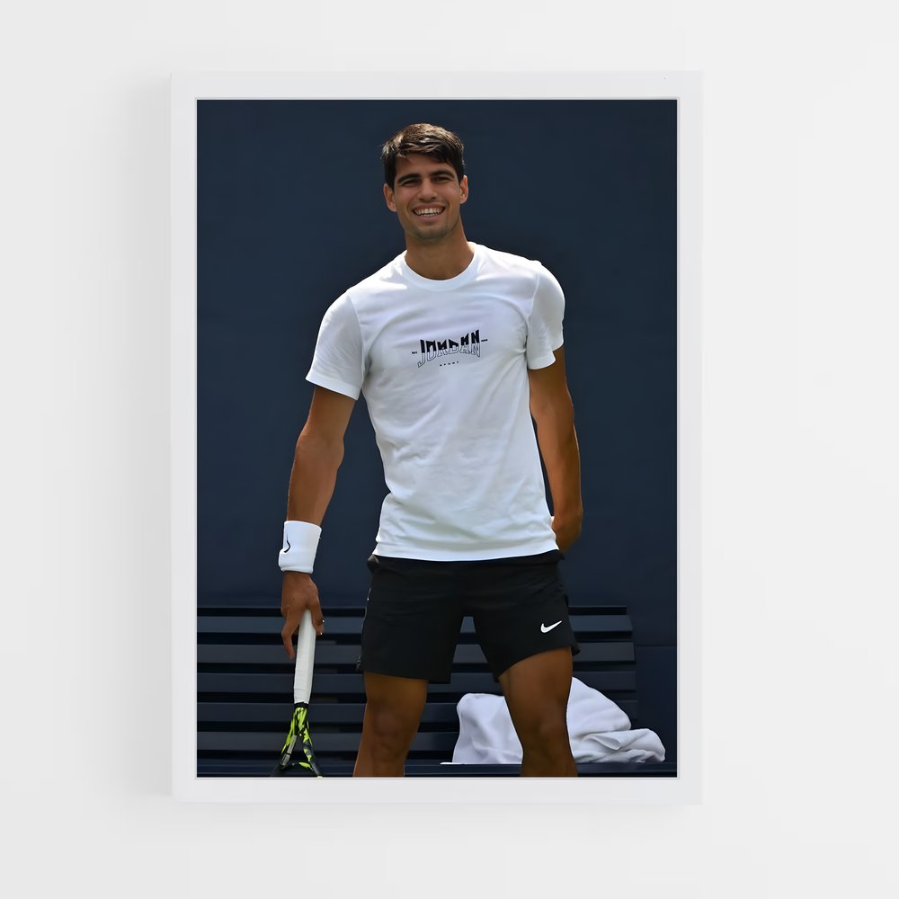 Poster Carlos alcaraz – affiche Tennis (vue 3)